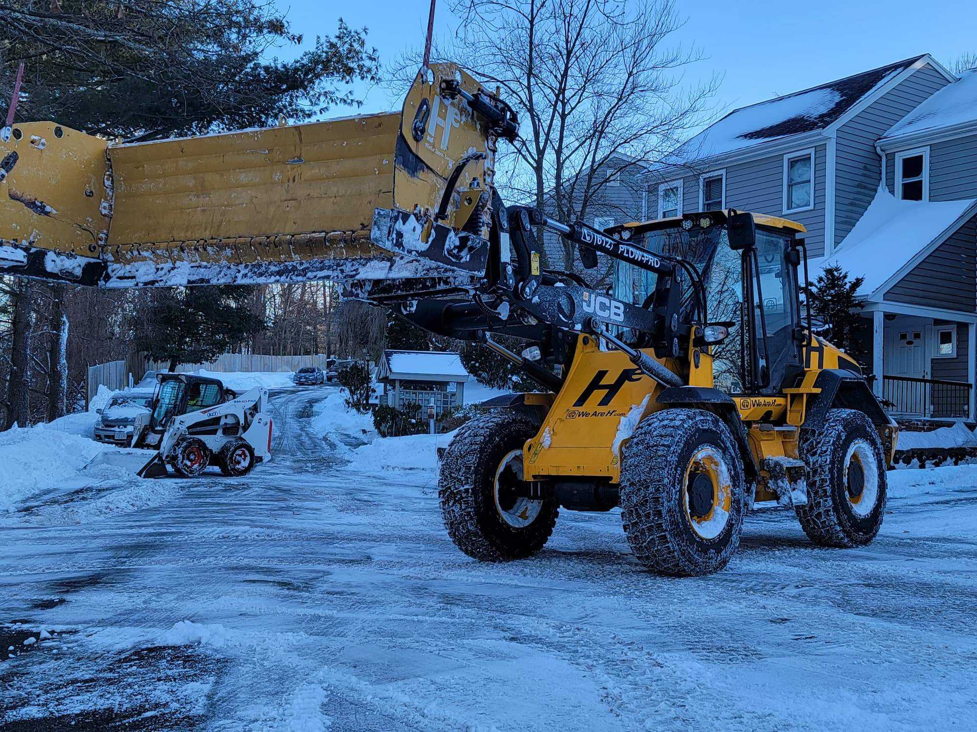 Snow Plowing - Hunter Environmental