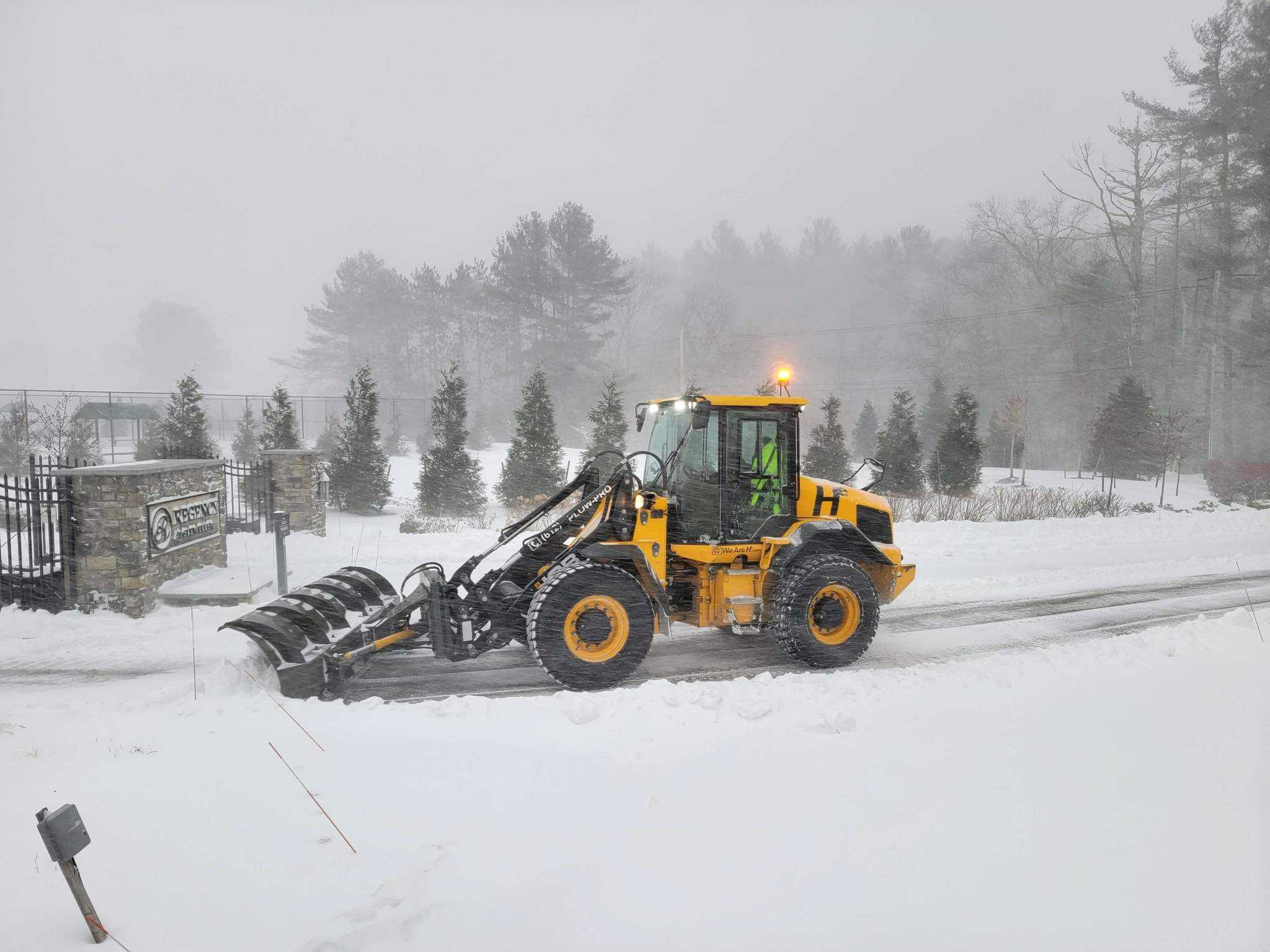 Snow Plowing - Hunter Environmental